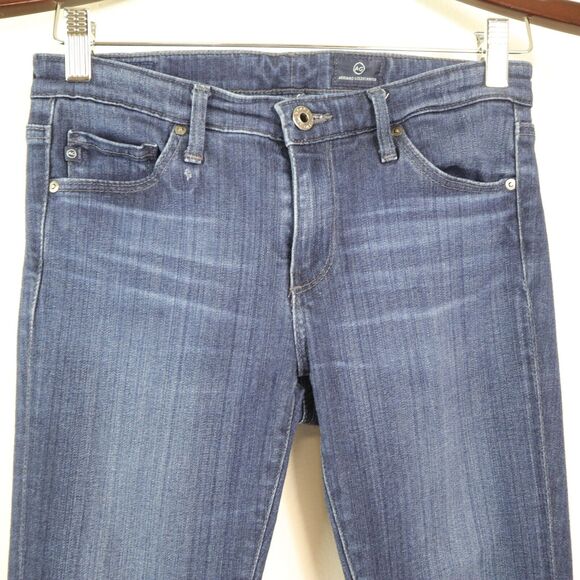 AG Adriano Goldschmied Size 26 Legging Ankle Super Skinny Jeans Blue - Picture 3 of 9